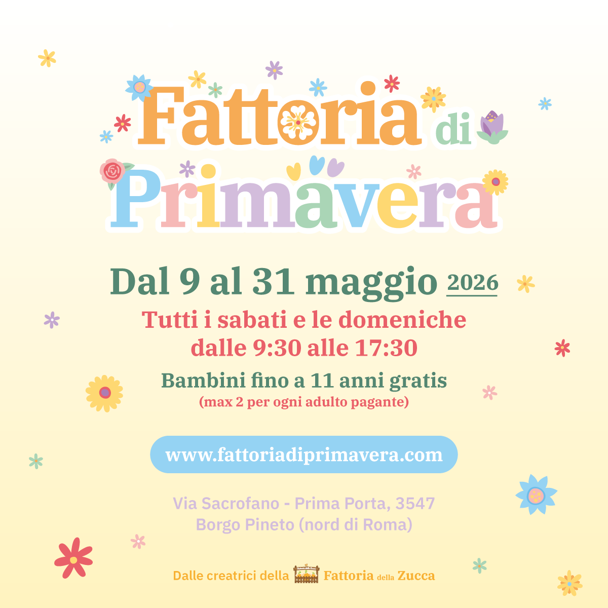 FATTORIA DI PRIMAVERA | Sab 09/05