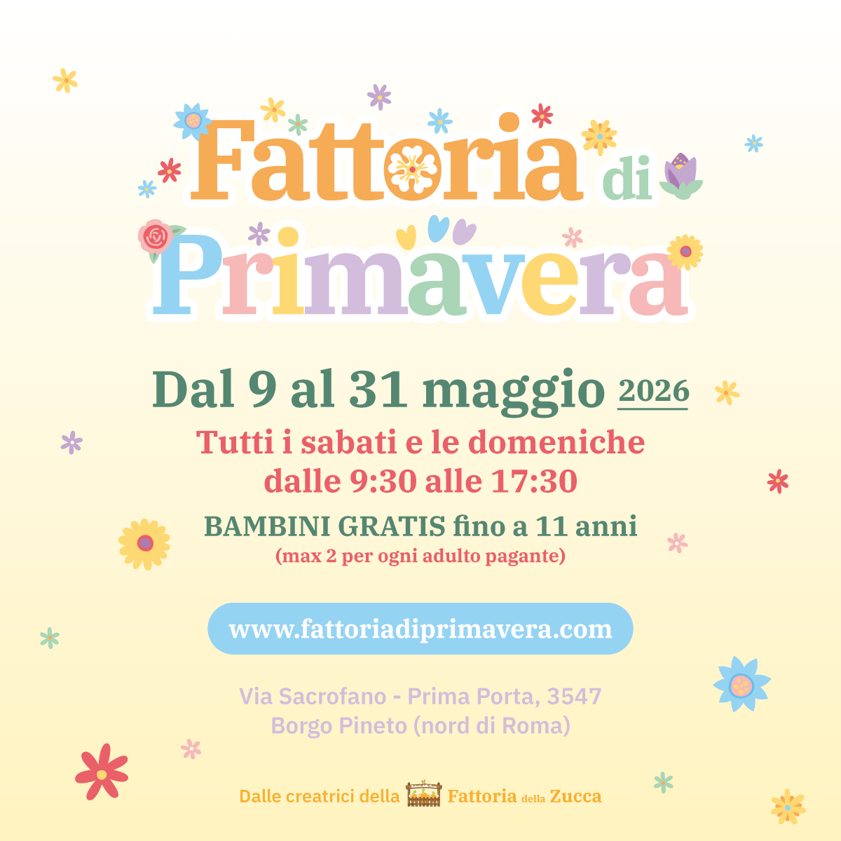 FATTORIA DI PRIMAVERA | Sab 09/05
