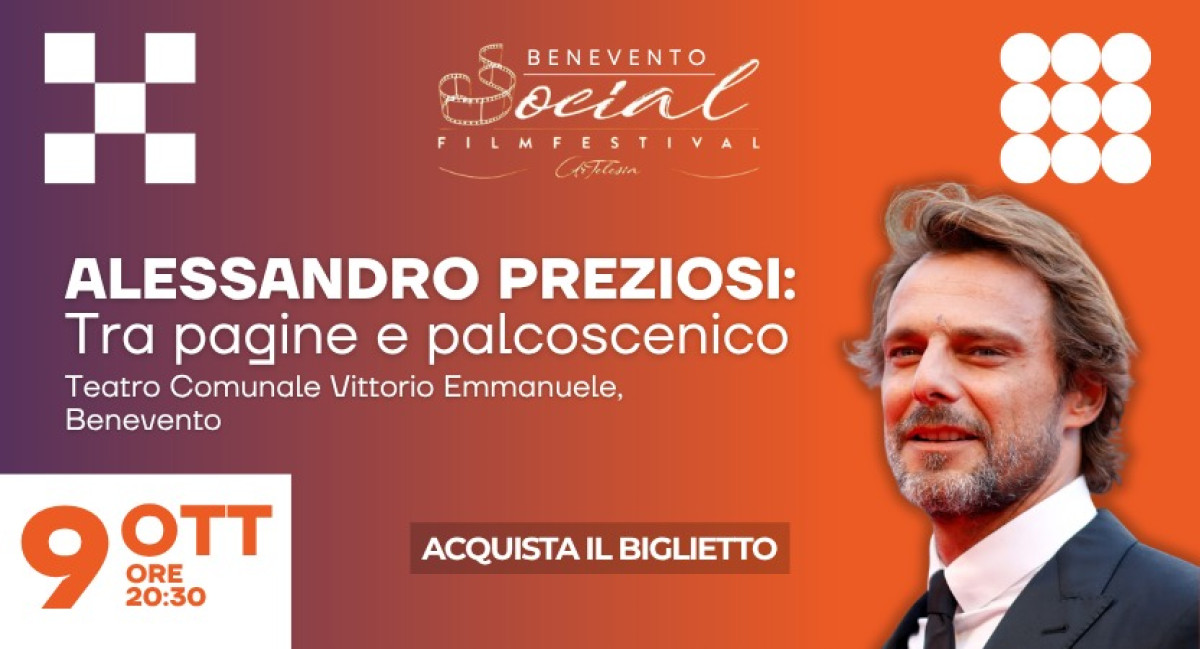 ALESSANDRO PREZIOSI - TRA PAGINE E PALCOSCENICO
