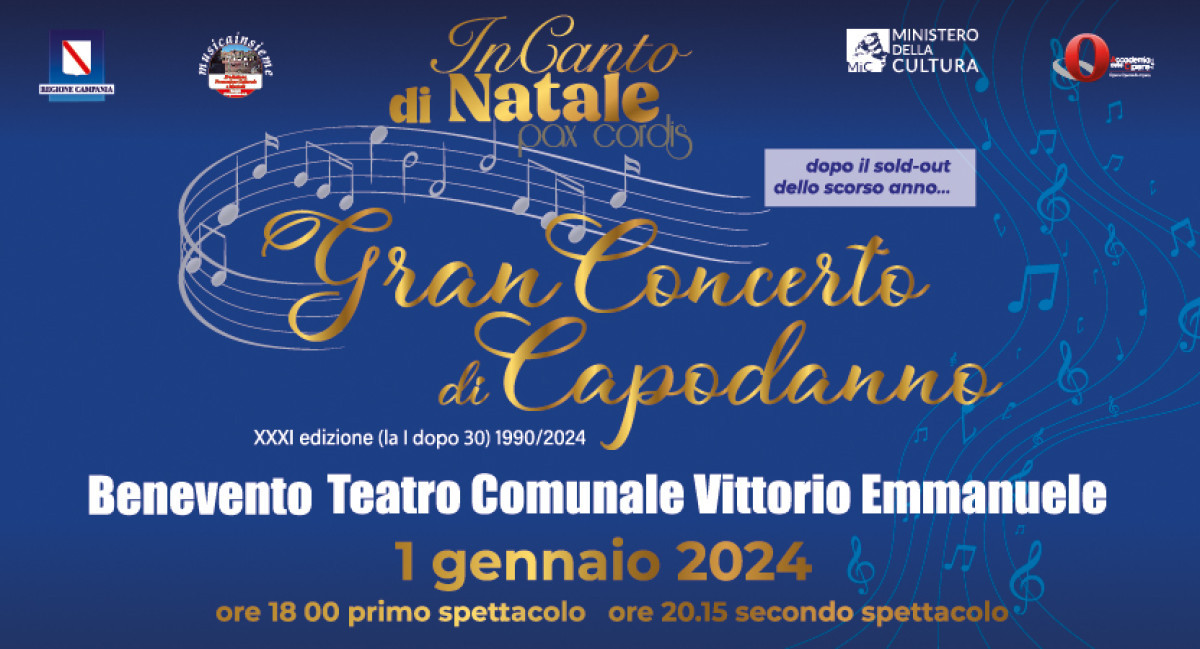 GRAN CONCERTO DI CAPODANNO XXXI EDIZIONE | primo spettacolo