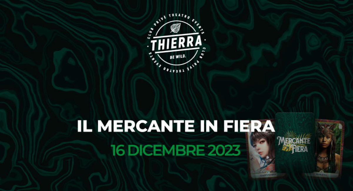 SAB 16 DIC | IL MERCANTE IN FIERA