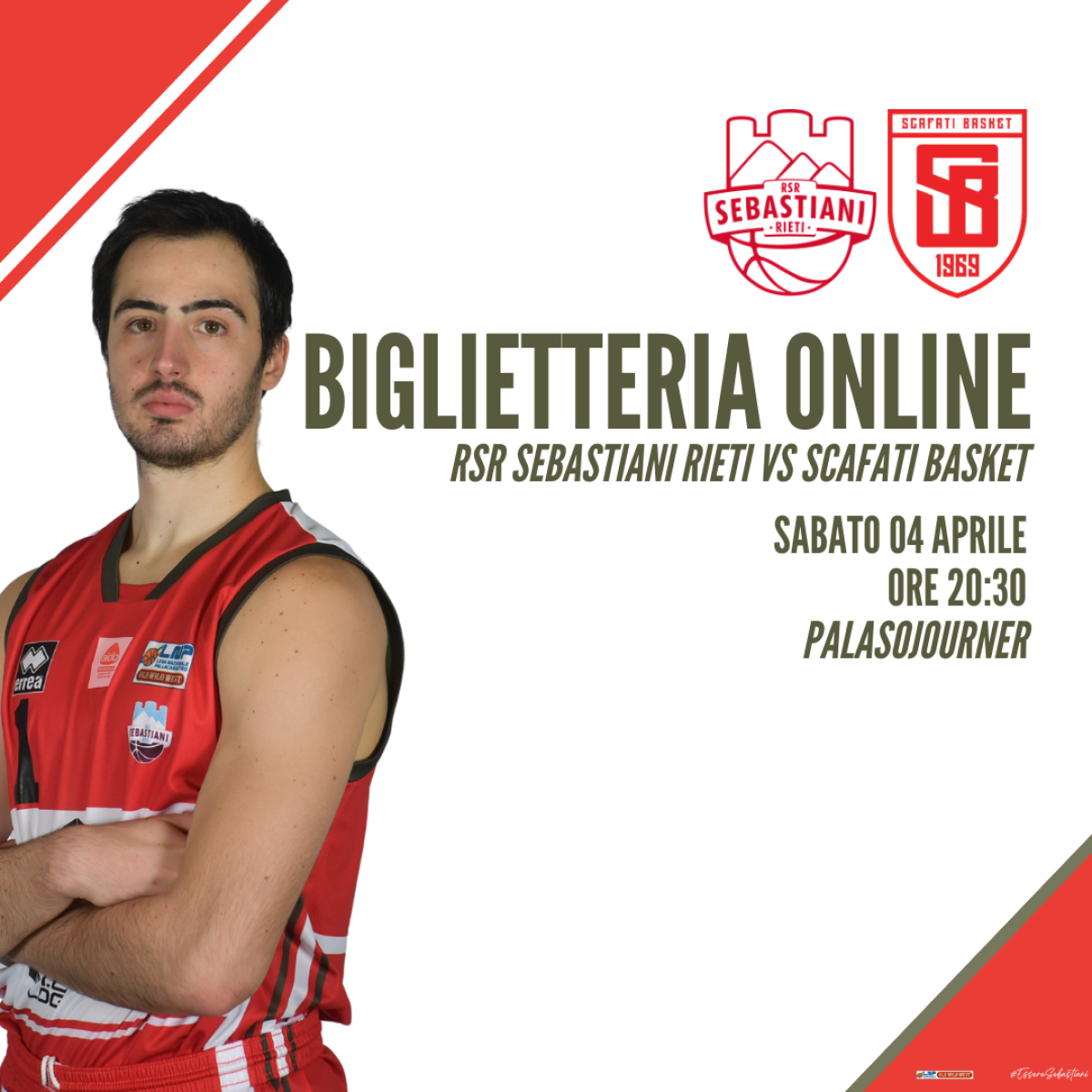RSR SEBASTIANI RIETI vs SCAFATI BASKET