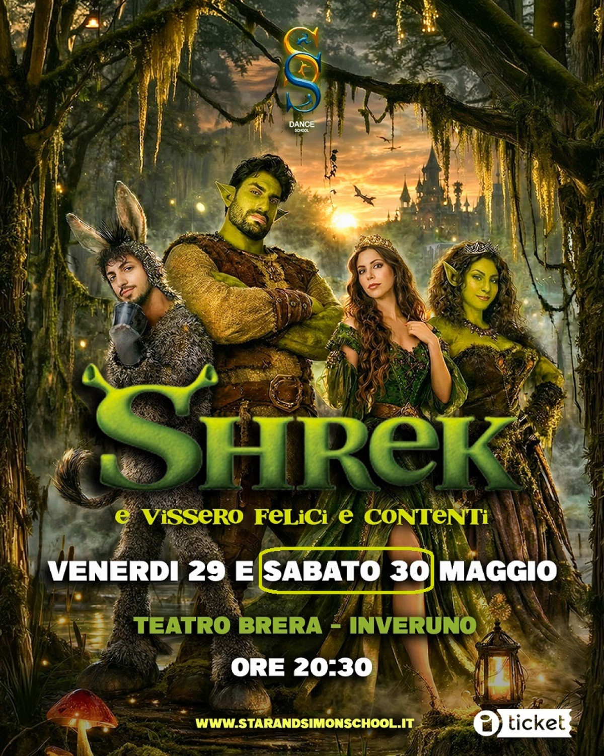 SHREK e ViSSeRo FeLiCi e CoNTeNTi