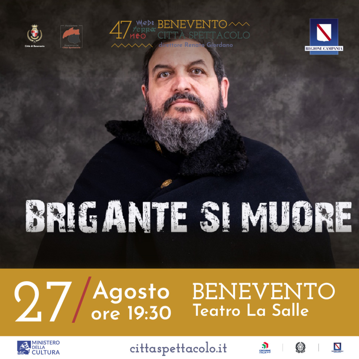 ROBERTO D'ALESSANDRO in BRIGANTE SI MUORE