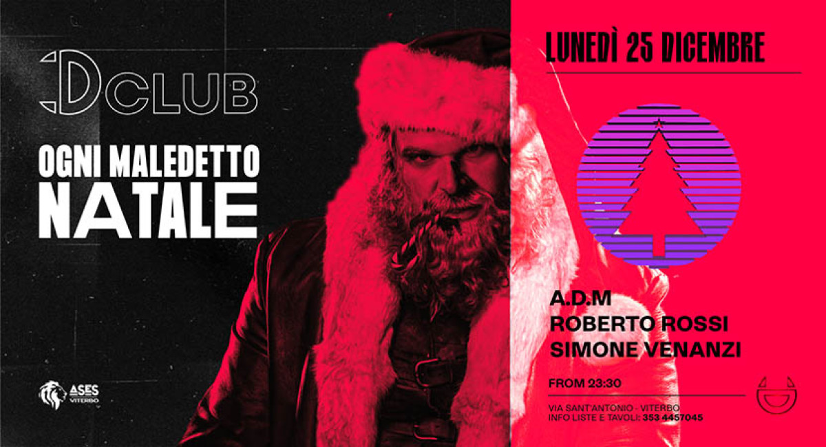 LUN 25 DEC | D CLUB