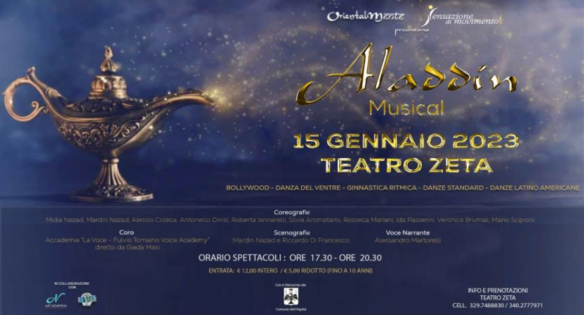 ALADDIN MUSICAL | h. 17:30