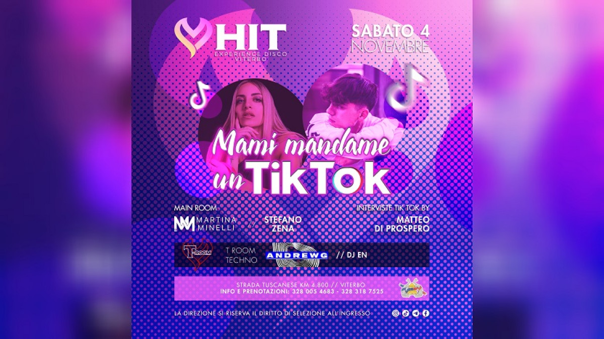 MAMI MANDAME UN TIKTOK