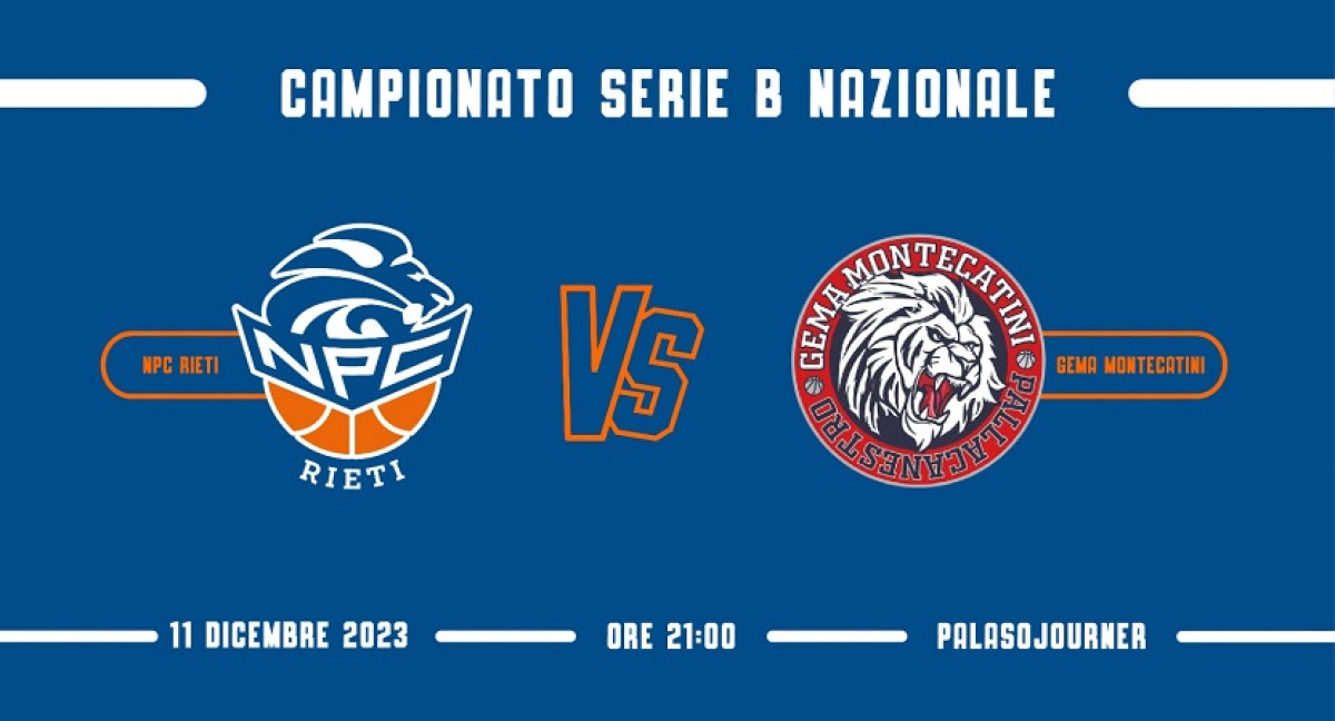 NPC RIETI VS PALL.MONTECATINI
