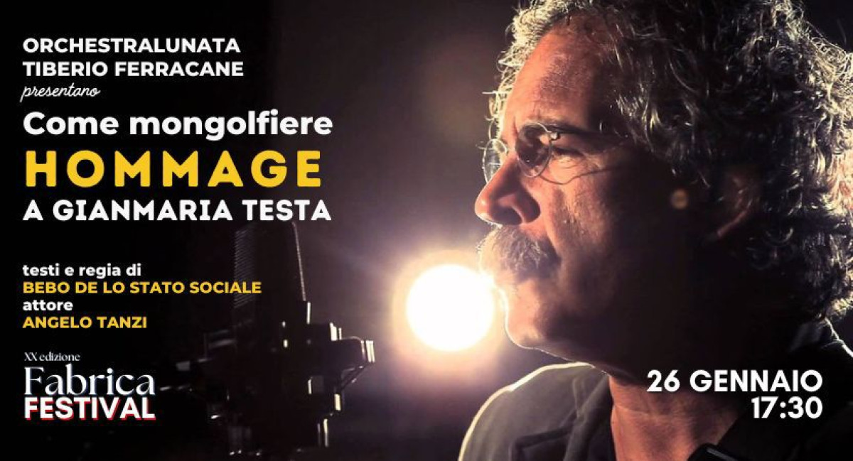 Come mongolfiere HOMMAGE a Gianmaria Testa