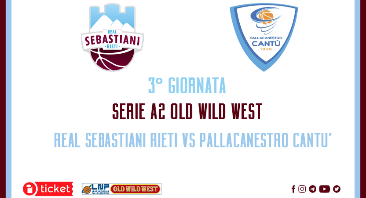 REAL SEBASTIANI RIETI VS CANTU'