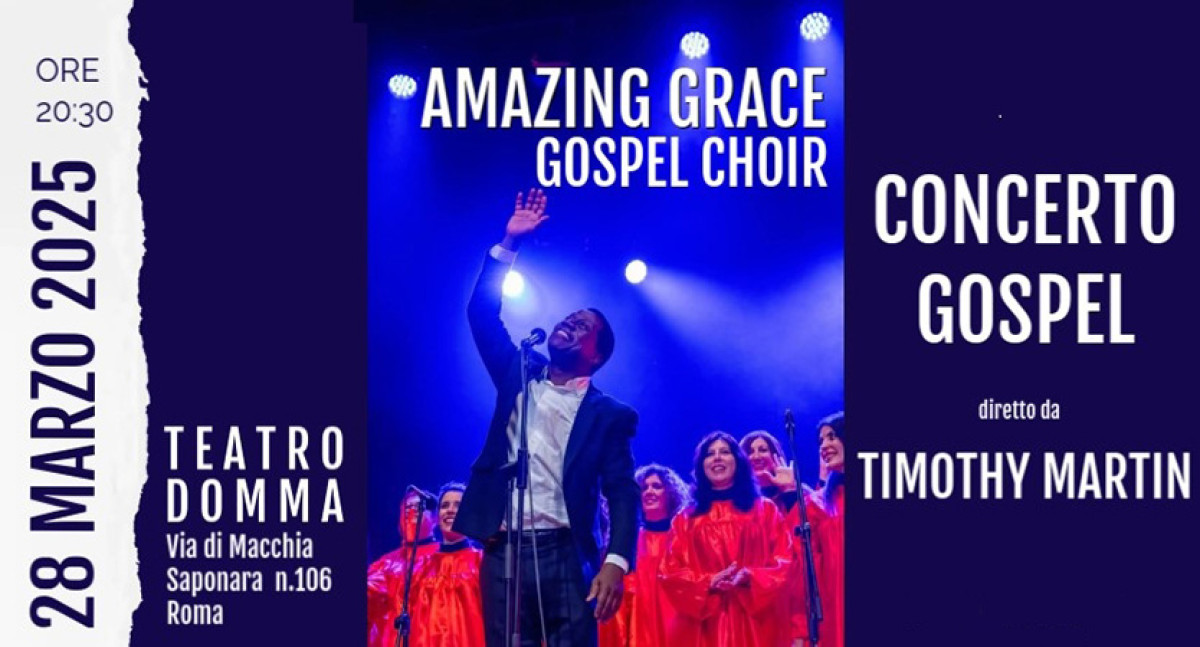 AMAZING GRACE GOSPEL CHOIR - CONCERTO GOSPEL