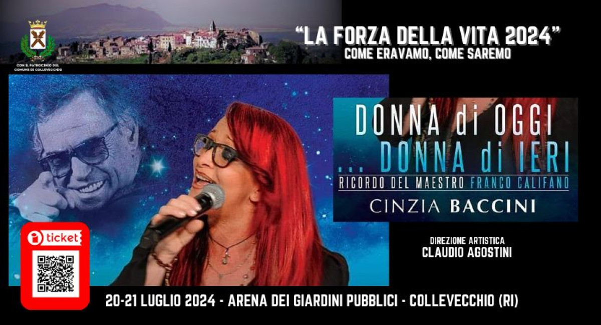 CINZIA BACCINI - TRIBUTO A FRANCO CALIFANO - annullato