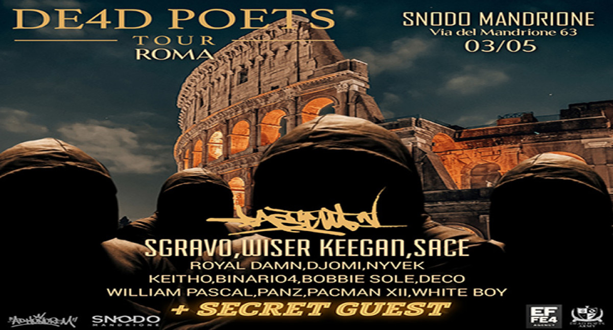 DE4D POETS TOUR