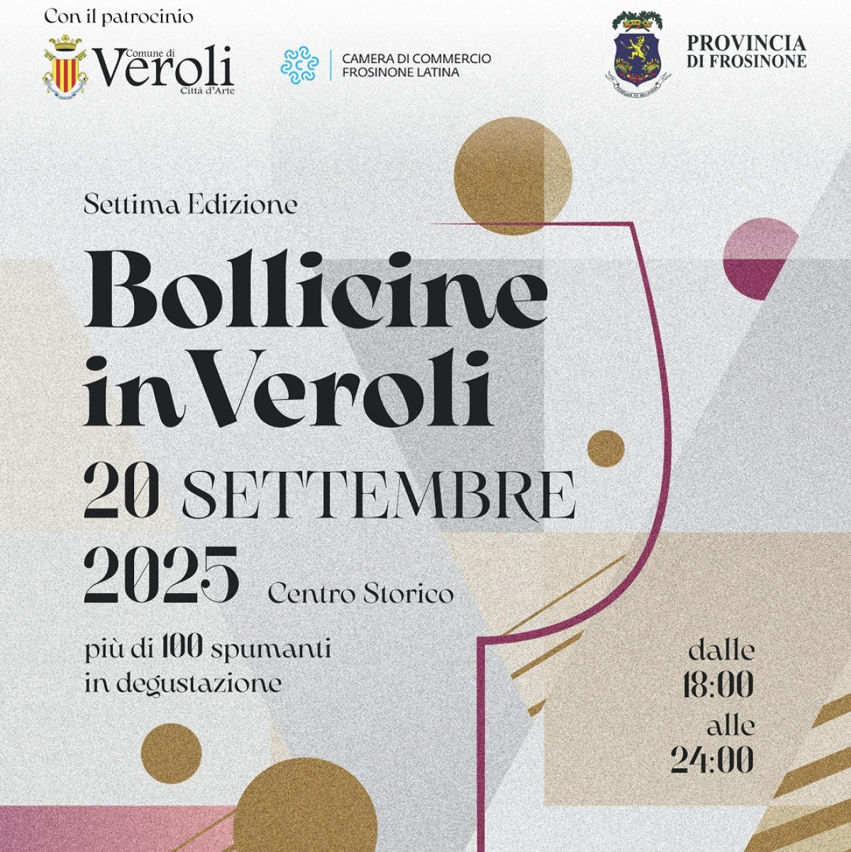 BOLLICINE in VEROLI 2025