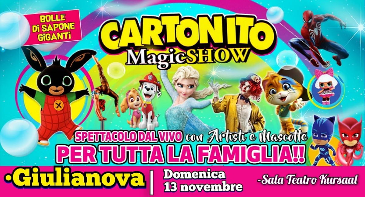 CARTONITO MAGIC SHOW | h15:30