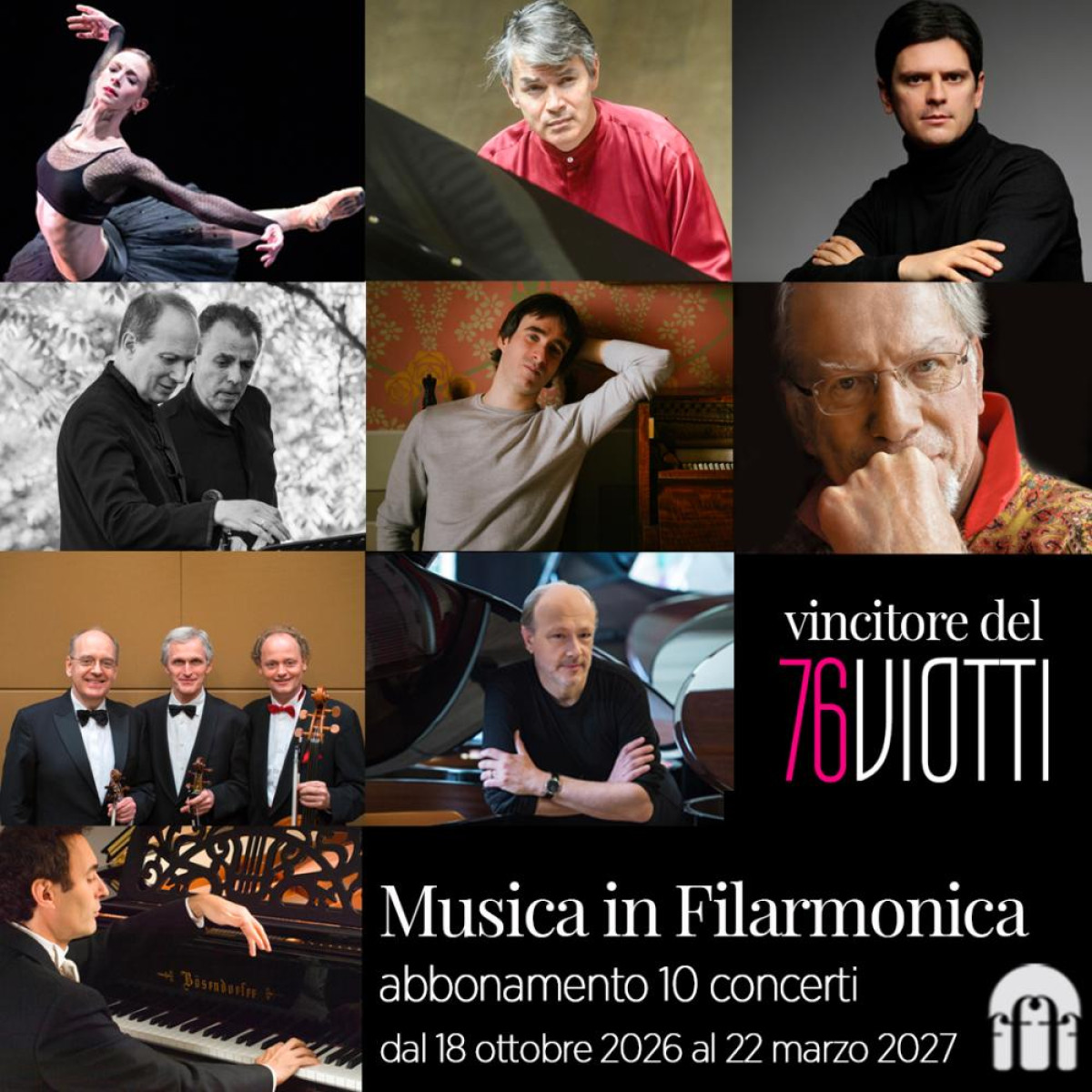 ABBONAMENTO - MUSICA IN FILARMONICA