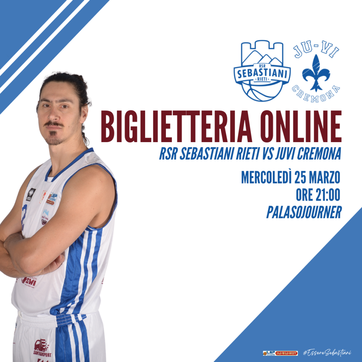 RSR SEBASTIANI RIETI vs JUVI CREMONA