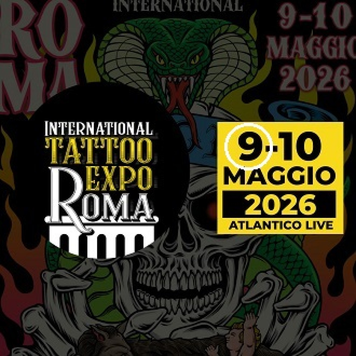 INTERNATIONAL TATTOO EXPO ROMA 2026