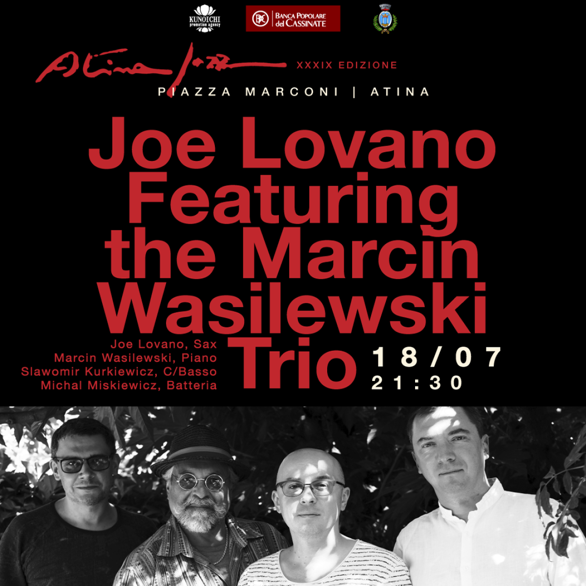 Joe Lovano featuring The Marcin Wasilewski Trio