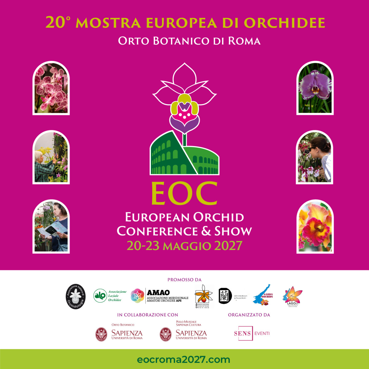 Mostra Europea di Orchidee - Roma 2027