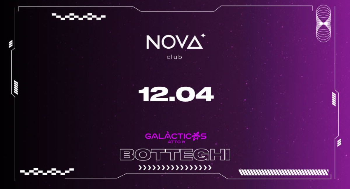 VEN 12 APRILE | GALACTICOS - Atto IV BOTTEGHI