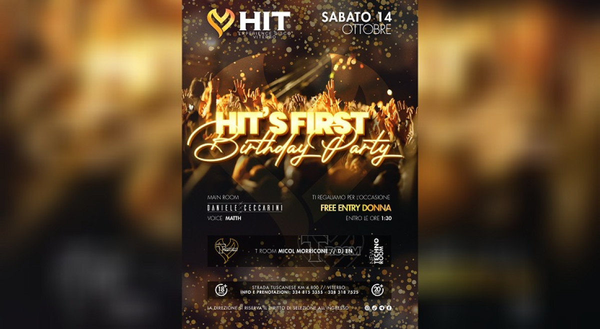 HIT'S FIRST BDAY