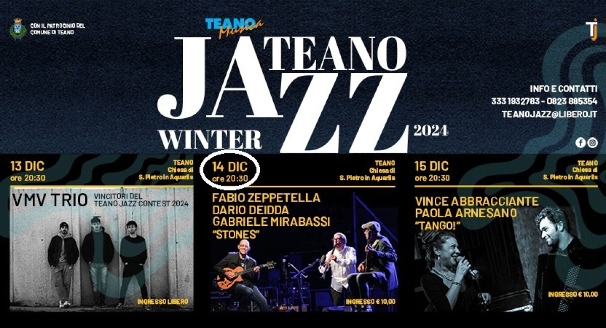 TEANO JAZZ WINTER 2024 - 14/12