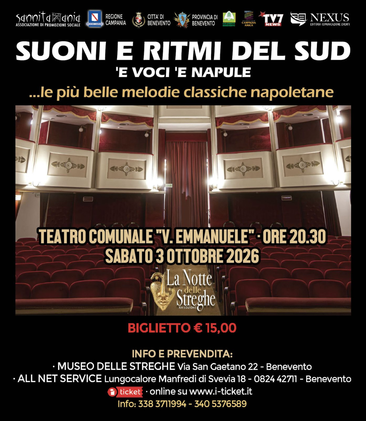 SUONI, RITMI DEL SUD | SAB 03 OTT.