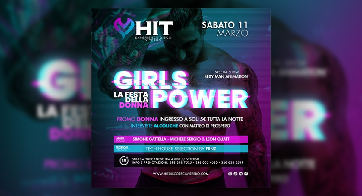 GIRLS POWER - la Festa della Donna