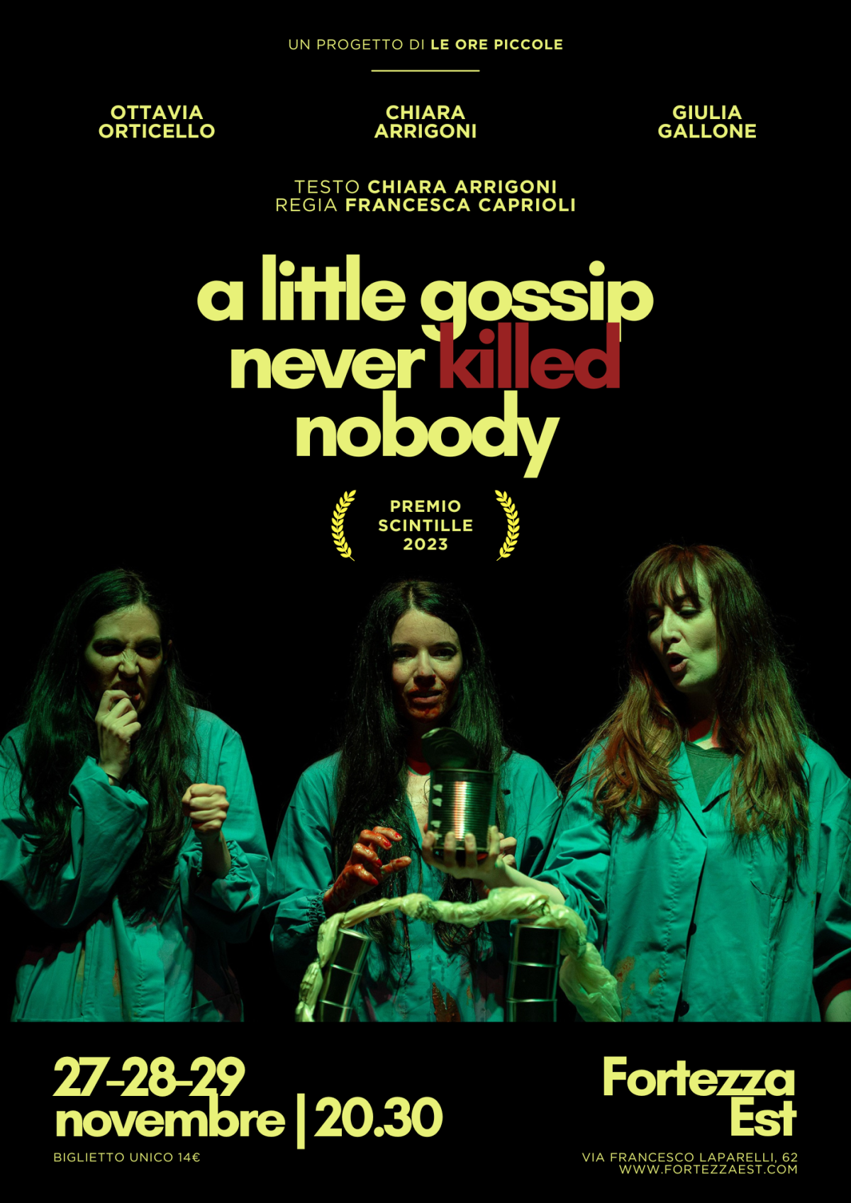 A LITTLE GOSSIP NEVER KILLED NOBODY