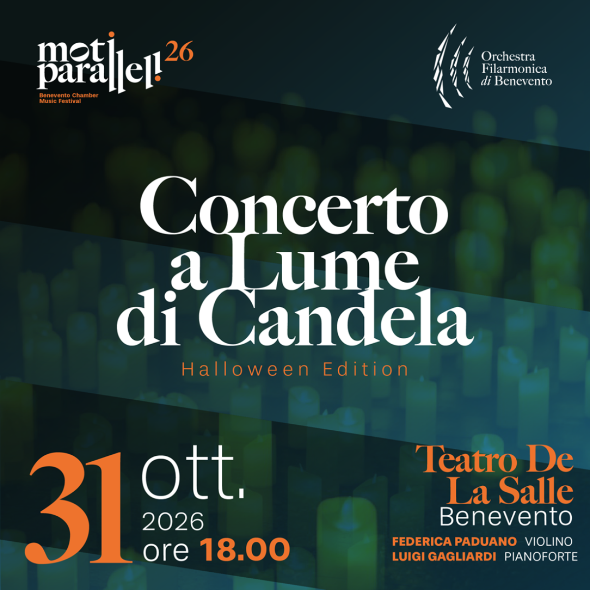 Concerto a lume di candela - Halloween edition