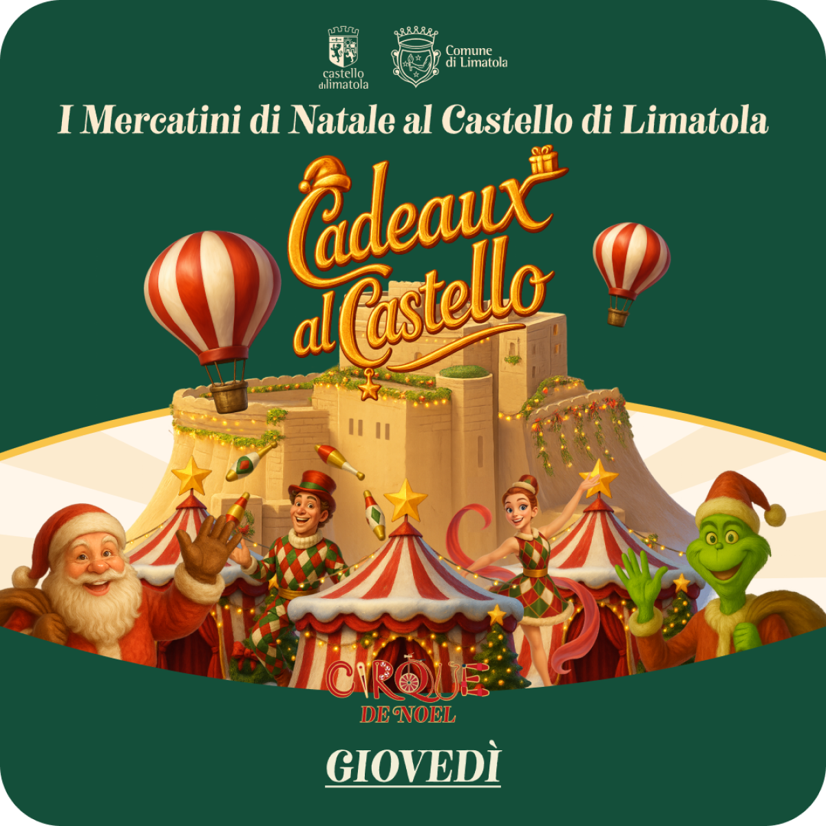 CADEAUX al CASTELLO 2025 | Gio 04/12