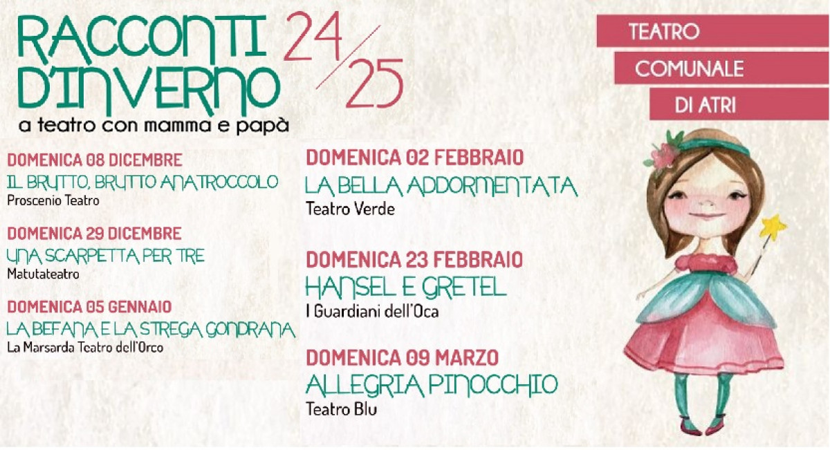 RACCONTI D'INVERNO 2024/25 - ABBONAMENTO