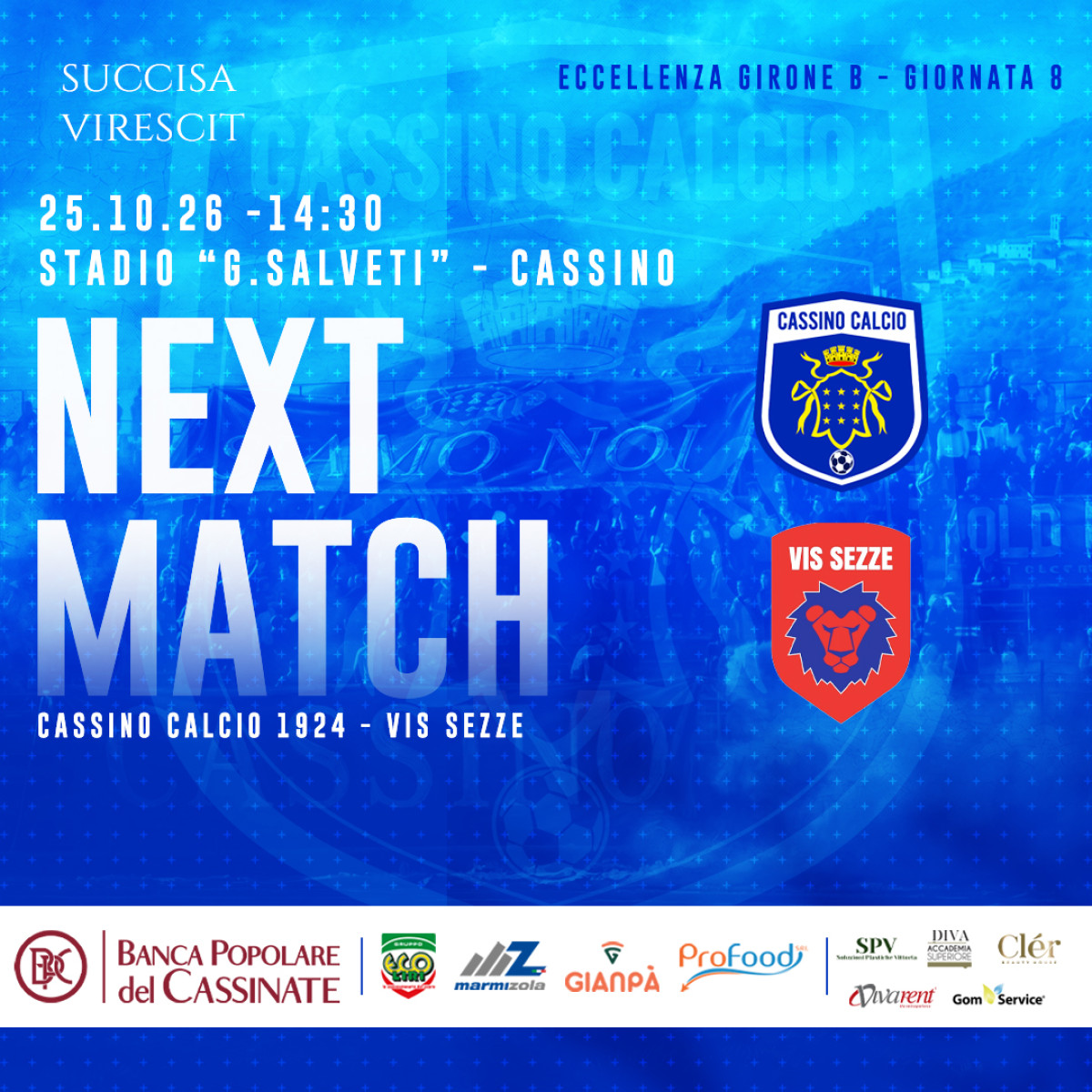 CASSINO CALCIO - VIS SEZZE