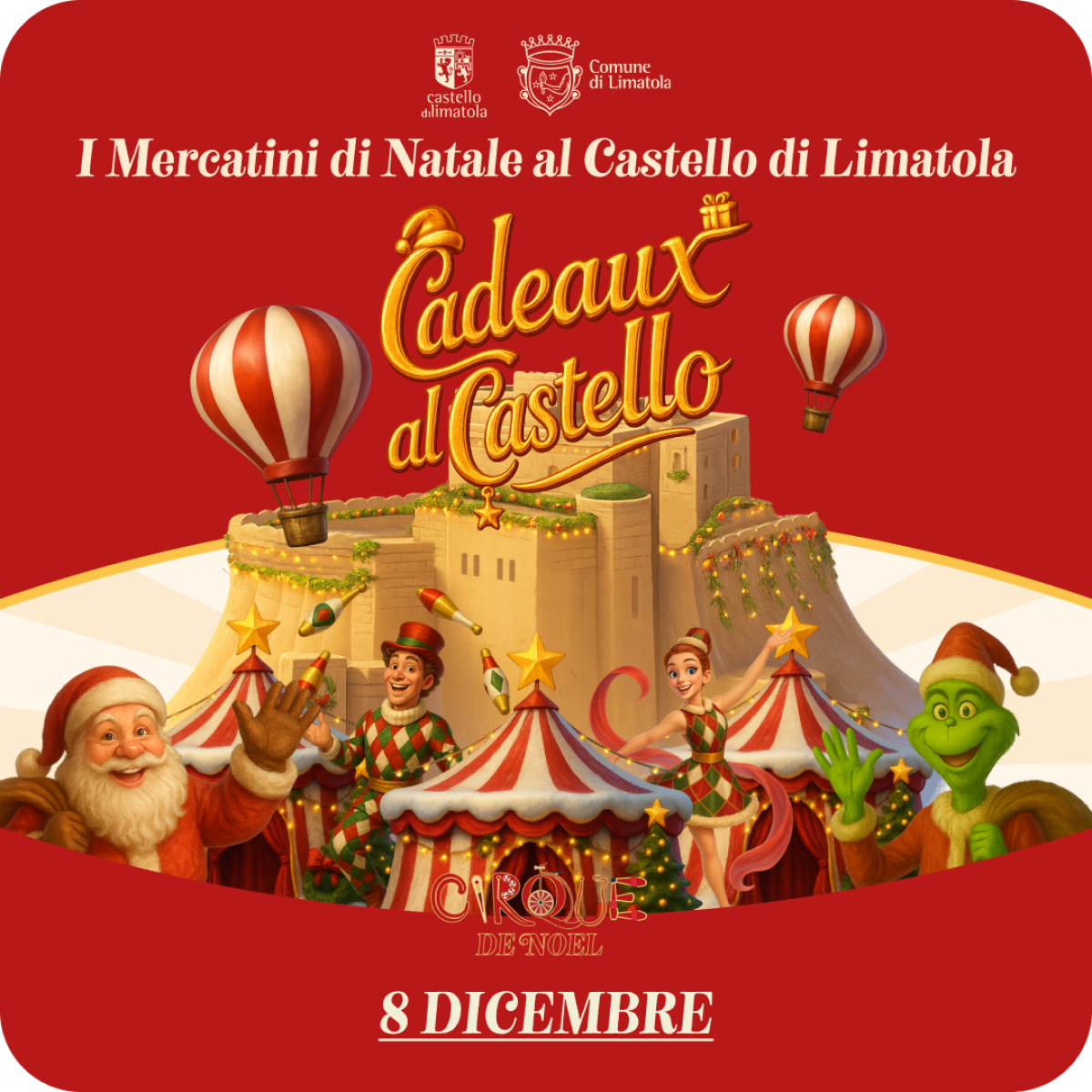 CADEAUX al CASTELLO 2025 | Lun 08/12