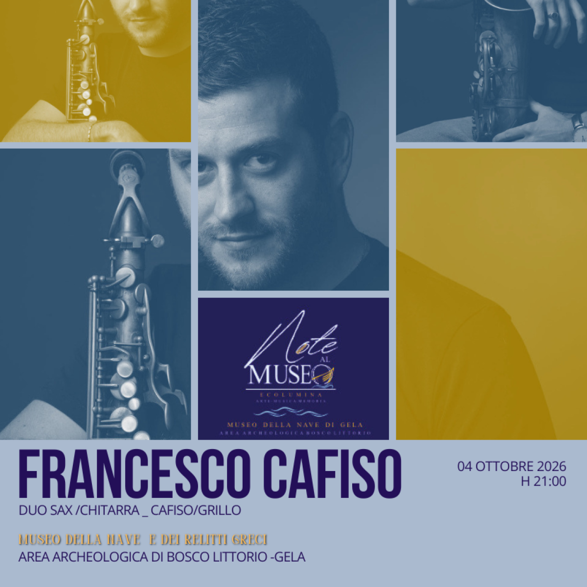 FRANCESCO CAFISO | NOTE AL MUSEO