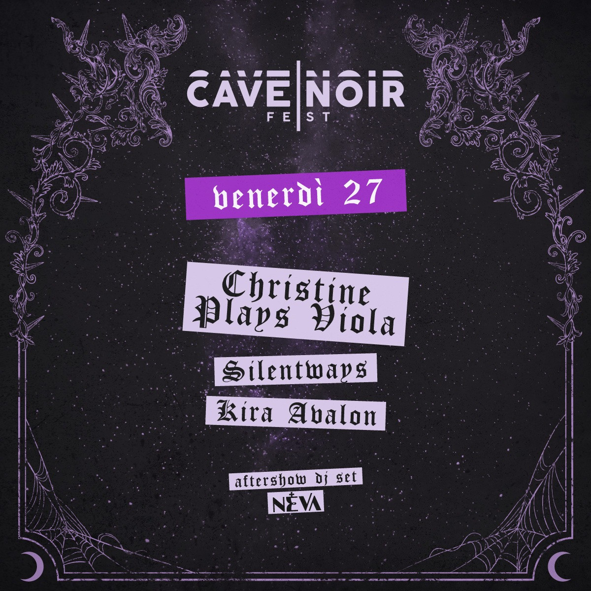 CAVE NOIR FEST - 27 Novembre