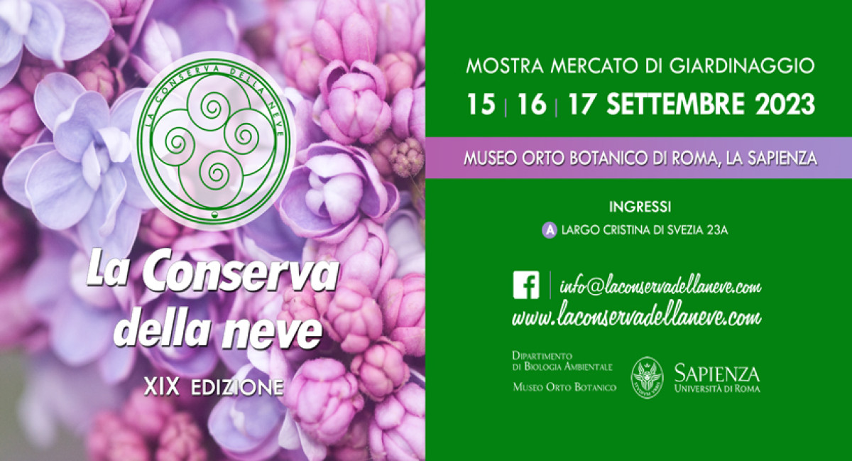 LA CONSERVA DELLA NEVE | 16/09