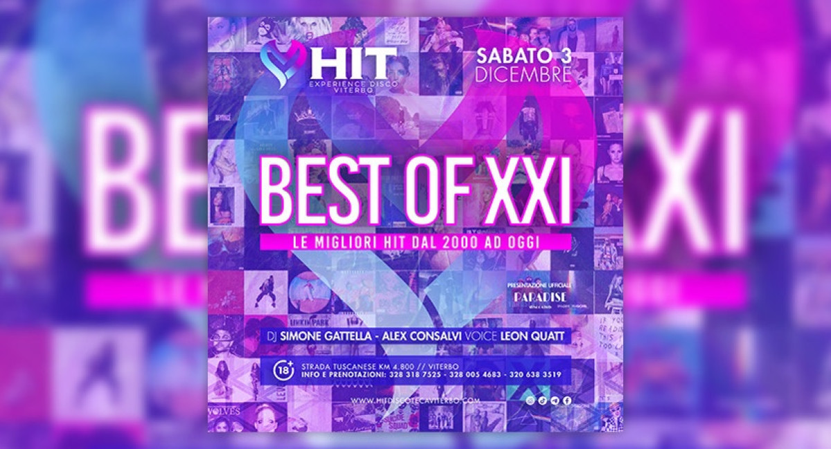 BEST OF XXI - Le migliori hit dal 2000 ad oggi