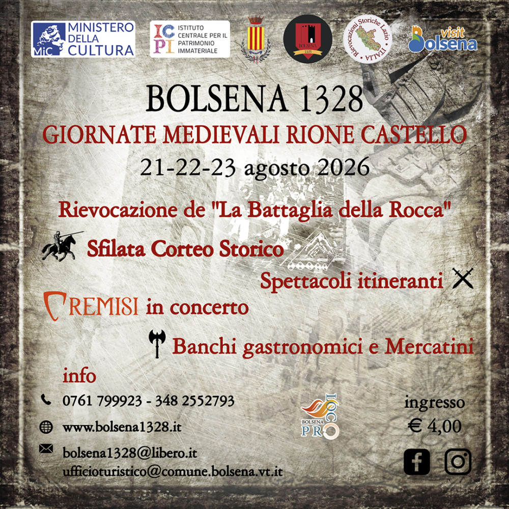 BOLSENA 1328 - GIORNATE MEDIEVALI