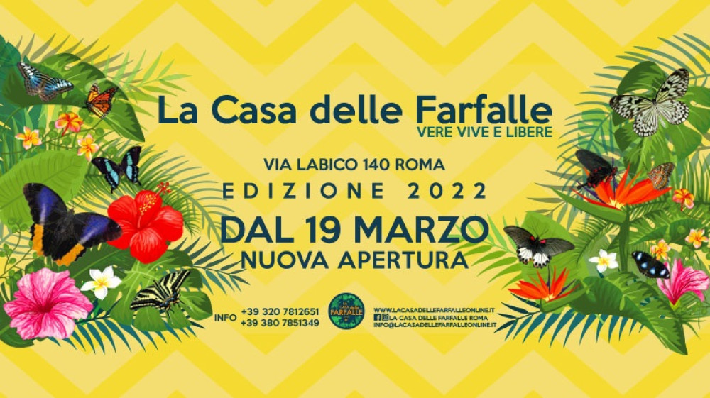 LA CASA DELLE FARFALLE - VERE VIVE E LIBERE | ROMA