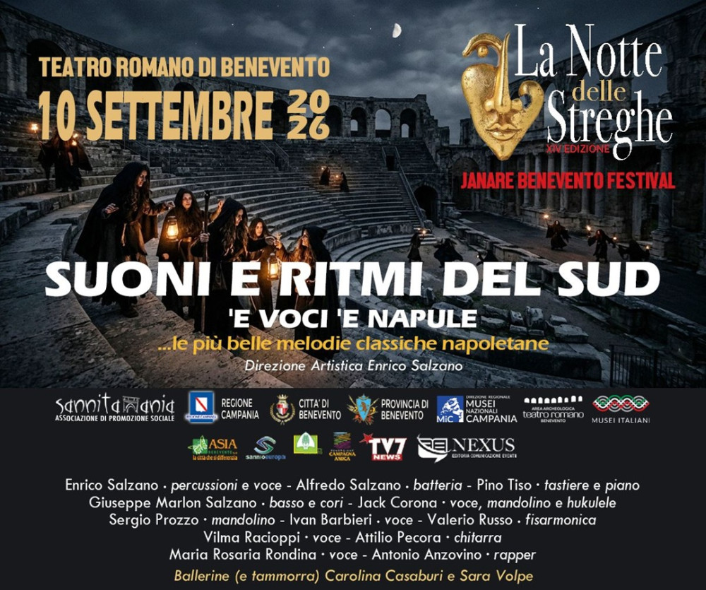 LA NOTTE DELLE STREGHE 2026