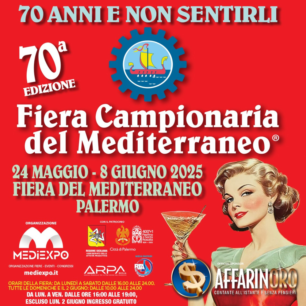 MEDiEXPO | 70° FIERA CAMPIONARIA DEL MEDITERRANEO