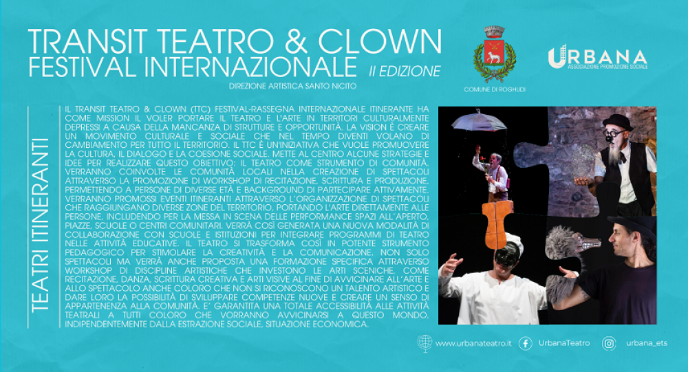 TRANSIT TEATRO & CLOWN | FESTIVAL INTERNAZIONALE