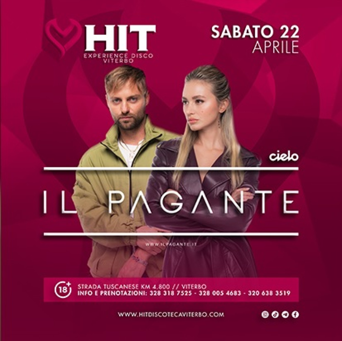 PREVENDITA UFFICIALE BIGLIETTI IL PAGANTE VITERBO OFFICIAL BOX