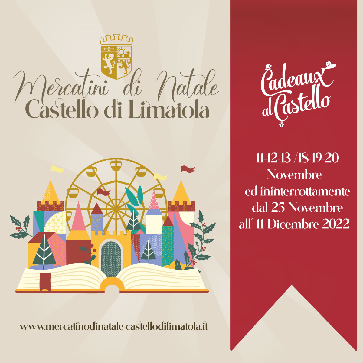 mercatino castello di limatola natale
