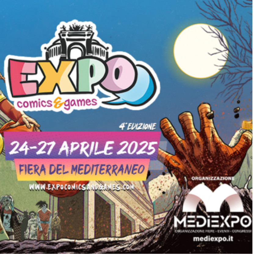 EXPO COMICS AND GAMES | Ven 25/04