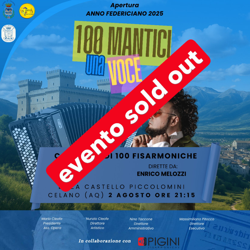 100 MANTICI, UNA VOCE