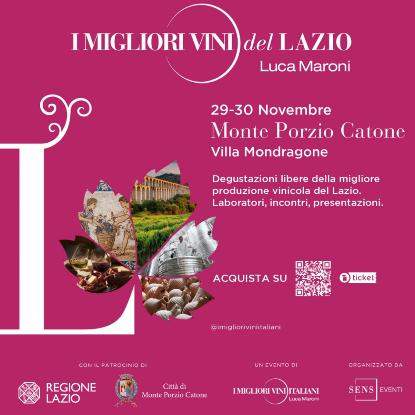 I MIGLIORI VINI DEL LAZIO 2025