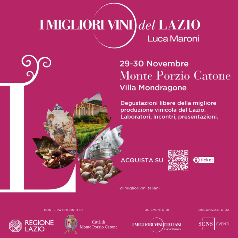 I MIGLIORI VINI DEL LAZIO 2025